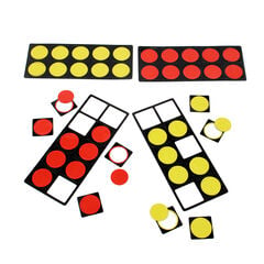 Giant Magnetic Ten Frame Set 40pcs  hi-res