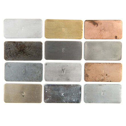 Assorted Metal Testing Strips  hi\-res