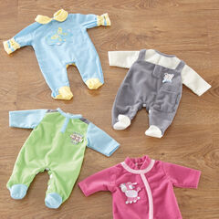 Doll's Role Play Babygro Set 4pk  hi-res