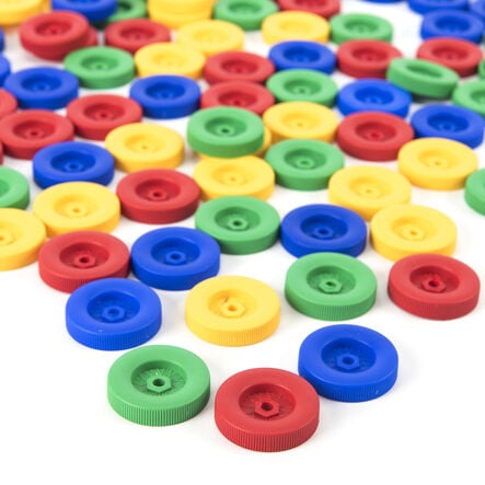 Assorted Plastic Wheels 100pk  hi\-res