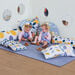 TTS Mixed Pattern Mustard and Grey Cushion Set  hi\-res