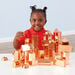 TTS Rose Gold Metallic Mini Blocks 32pk  hi\-res