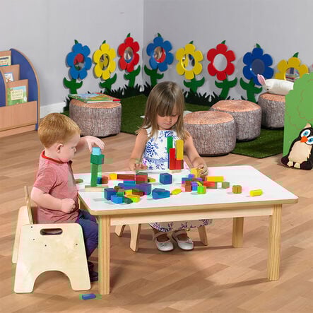 Rectangular Toddler Low Table H38cm Single Table  hi\-res