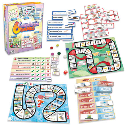 Comprehension Skills Games 6pk  hi\-res