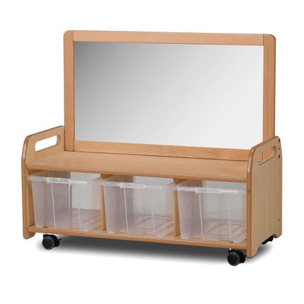 Millhouse Low Storage W\/ Display \x26 Mirror Back  hi\-res