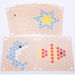 Wooden Fine Motor Pattern Balls  hi\-res