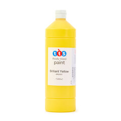 TTS Ready Mixed Paint 1L Brilliant Yellow Brilliant Yellow hi-res