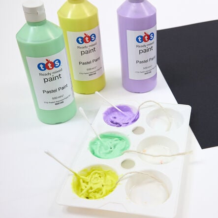 Pastel Ready Mixed Paint 500ml 6pk  hi\-res