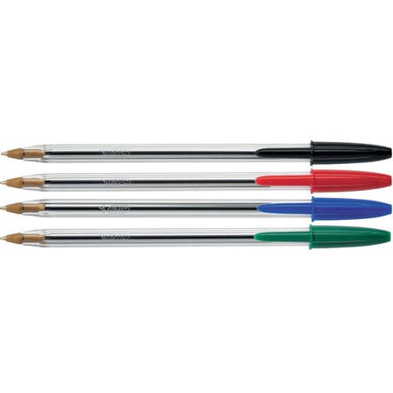 Bic Cristal Ballpoint Pens \- Medium Nib 50pk  hi\-res