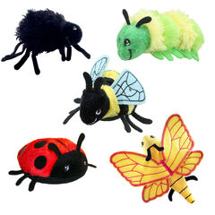 Finger Puppets Minibeasts 5pk  hi-res
