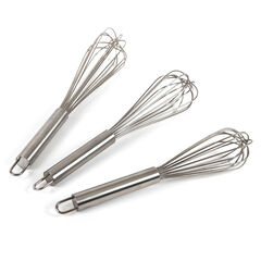 Giant Metal Whisk 3pk  Giant Metal Whisk 3pk  hi-res