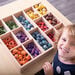 Wooden Sorting Tray 14 way  hi\-res