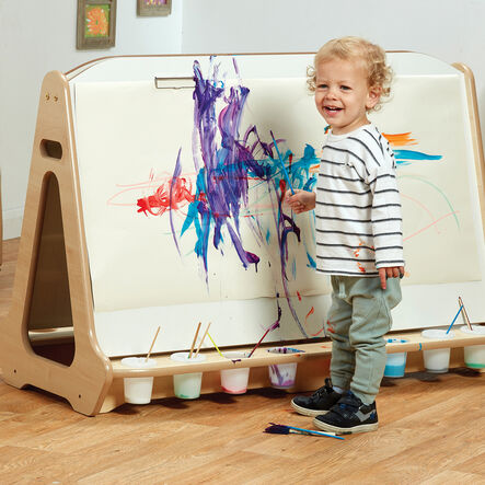Millhouse Double Sided Whiteboard Easel (4 Child)  hi\-res