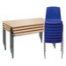 NP 15 Crushbent Tables 30 Chairs Bundle Deal  hi\-res