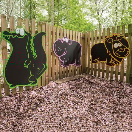 TTS Giant Jungle Outdoor Chalkboards 5pk  hi\-res