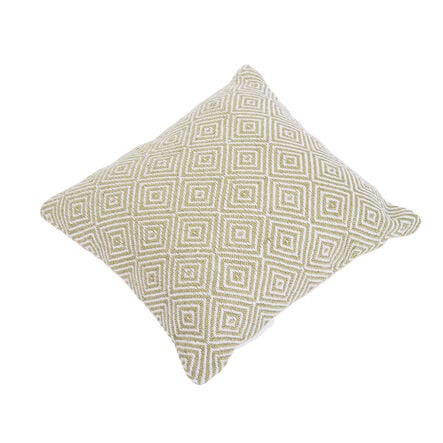 Eco Friendly Diamond Cushion Green Green hi\-res