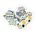 Mixed Pattern Mustard \x26 Grey Cushion Set with Rug  hi\-res
