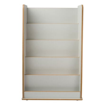 Free Standing Book Display Unit Grey  hi\-res