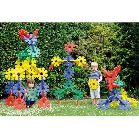 Polydron Giant Octoplay Recycled Construction Set 80pk Multicoloured  hi\-res