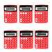 Big Button Coloured Calculators 6pk  hi\-res