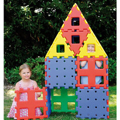 Polydron Giant Shape Recycled Construction Set  Polydron Giant Shape Recycled Construction Set  hi-res