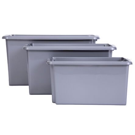 Stack and Store Plastic Storage Boxes  hi\-res