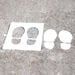 Social Distancing Playground Footprint Stencils 10pk  hi\-res