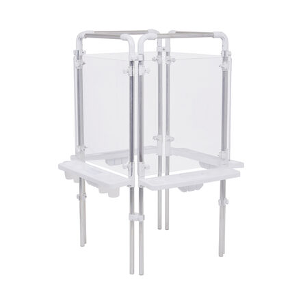 Outdoor Easy Clean Multi\-Panel Acrylic Art Easels  hi\-res