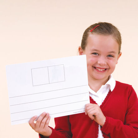 TTS Phoneme Frame Whiteboards 6 pk 2\/3 frames  hi\-res