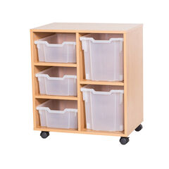 Mobile Double Tray Unit Combination 5  hi-res