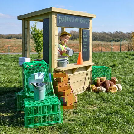 Modern Outdoor Role Play Kiosk  hi\-res