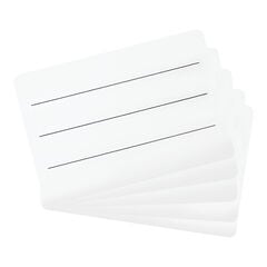 TTS Rigid Lined Mini Whiteboards 10pk  TTS Rigid Lined Mini Whiteboards 10pk  hi-res