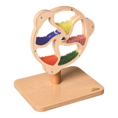 Wooden Rotating Bead Wheel  Wooden Rotating Bead Wheel  hi-res