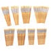 Short Handled Round Hog Hair Paint Brushes Class Pack  hi\-res