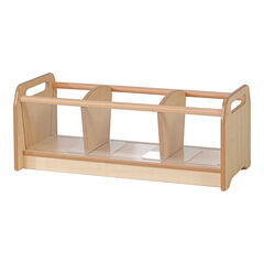 Millhouse Clear View Low Height Book Browser H360mm  Millhouse Clear View Low Height Book Browser H360mm  hi-res