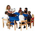 Height Adjustable Horseshoe Classroom Table  hi\-res