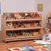 Tilted Storage Trolley On Wheels 12 Tubs\/Baskets  hi\-res
