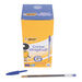 Bic Cristal Ballpoint Pens \- Medium Nib 50pk Blue Blue hi\-res