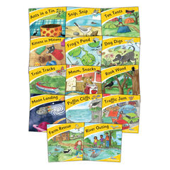 Jolly Phonics Little Word Books 14pk  Jolly Phonics Little Word Books 14pk  hi-res