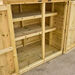 Medium Outdoor Storage Shed with Shelving  hi\-res