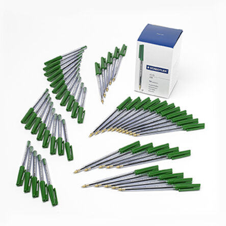 STAEDTLER 430 M Medium Ballpoint Pens 50pk  hi\-res