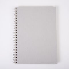 Pisces ECO Spiral Sketchbooks A4 5pk Grey Grey hi-res