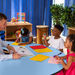 Height Adjustable Horseshoe Classroom Table  hi\-res