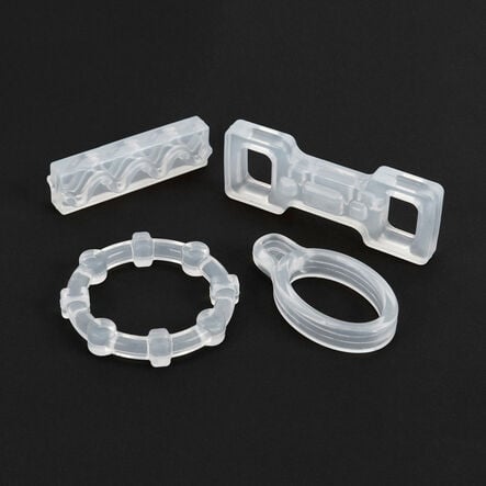 TTS Sensory Shape Oral Chews 4pk Clear  hi\-res