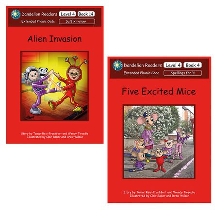 Dandelion Extended Phonic Readers Decodable Book Packs  hi\-res