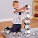 TTS Marvellous Metallics Silver Boulder Blocks  hi\-res