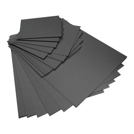 Black \x26 White Card Assorted Sizes \x26 Thicknesses 100pk  hi\-res