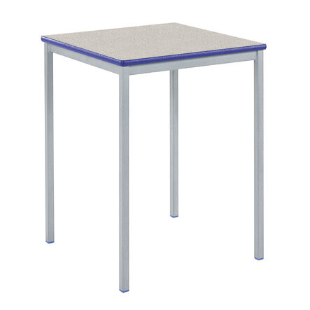 Fully Welded Tables Coloured Edge Square  hi\-res