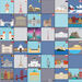 Loti\-Bot Mat – Cities around the World  hi\-res