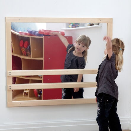 Rectangular Pull Up Mirror  hi\-res